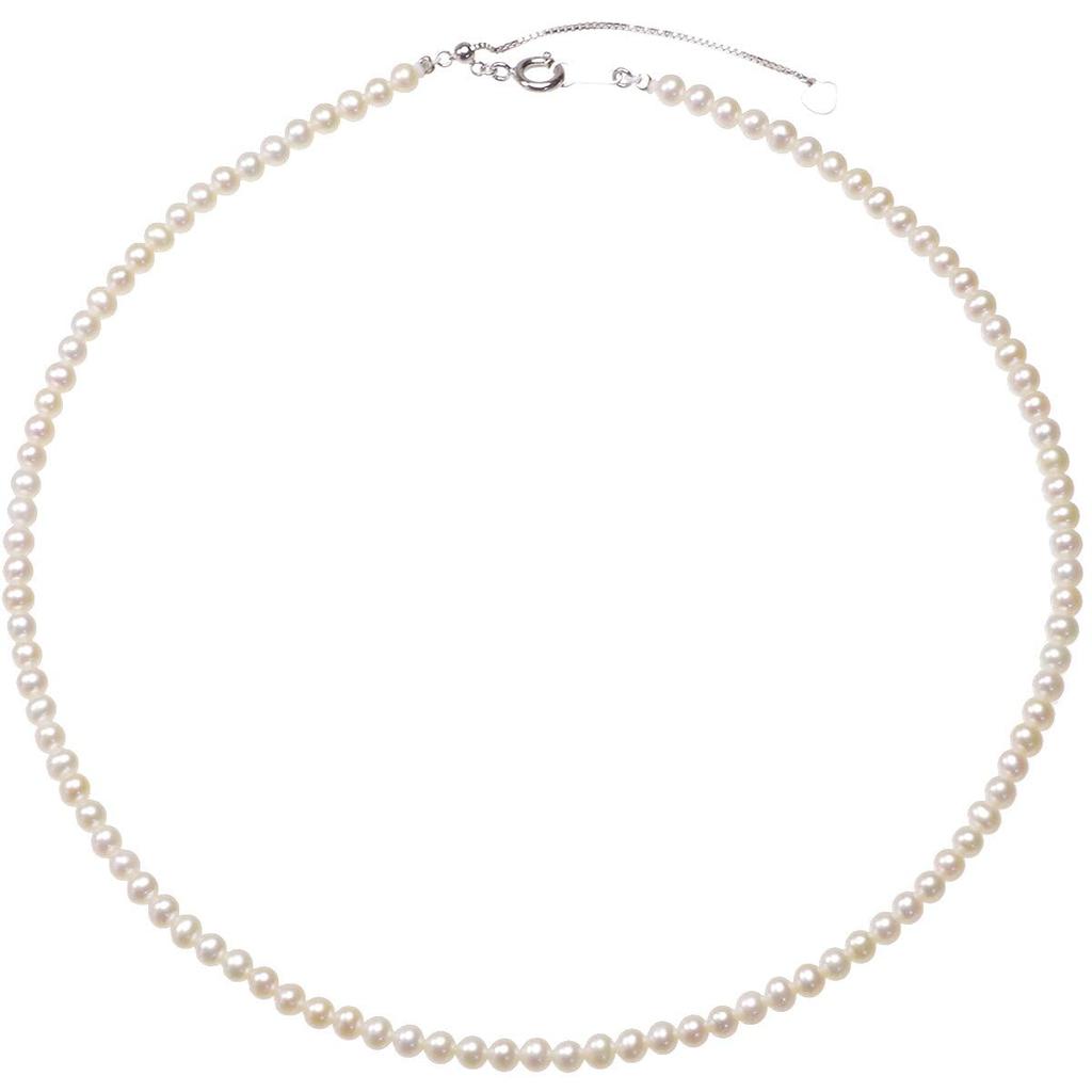 Pearl Music Pearl Perfect for and Special Premium Freshwater Baby Pearl Perfect for Weddings and Yukata Necklace, Weddings, Funerals, Occasions,