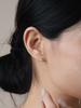 Mondeligne Puff Heart Earring