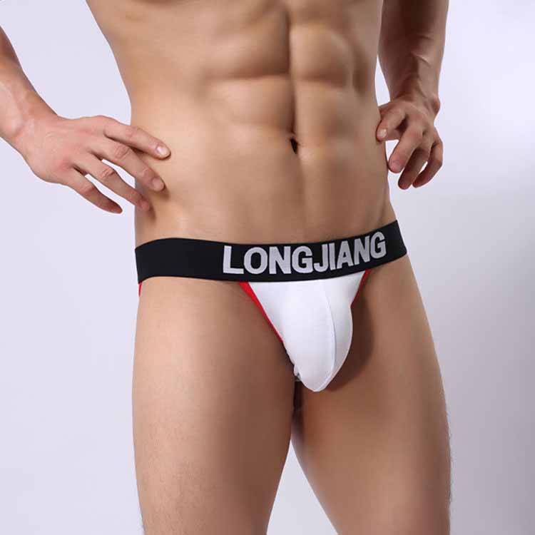 3 szt. Cienka bawełniana bielizna męska Sexy Fashion U wypukła figi Wygodna oddychająca krótka bielizna