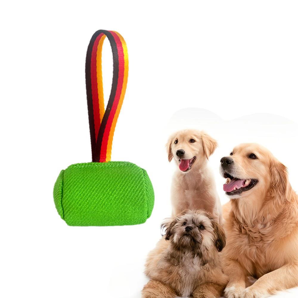 

Dog Training Bite Bag Tear-resistant Pet Toy Dog Interactive Tug-of-war Drag Toy Outdoor Dog Training зелений