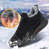 Men's Large Size Outdoor Casual Sneakers Lined Thickened Warm Snow Shoes One Stirrup Shoes