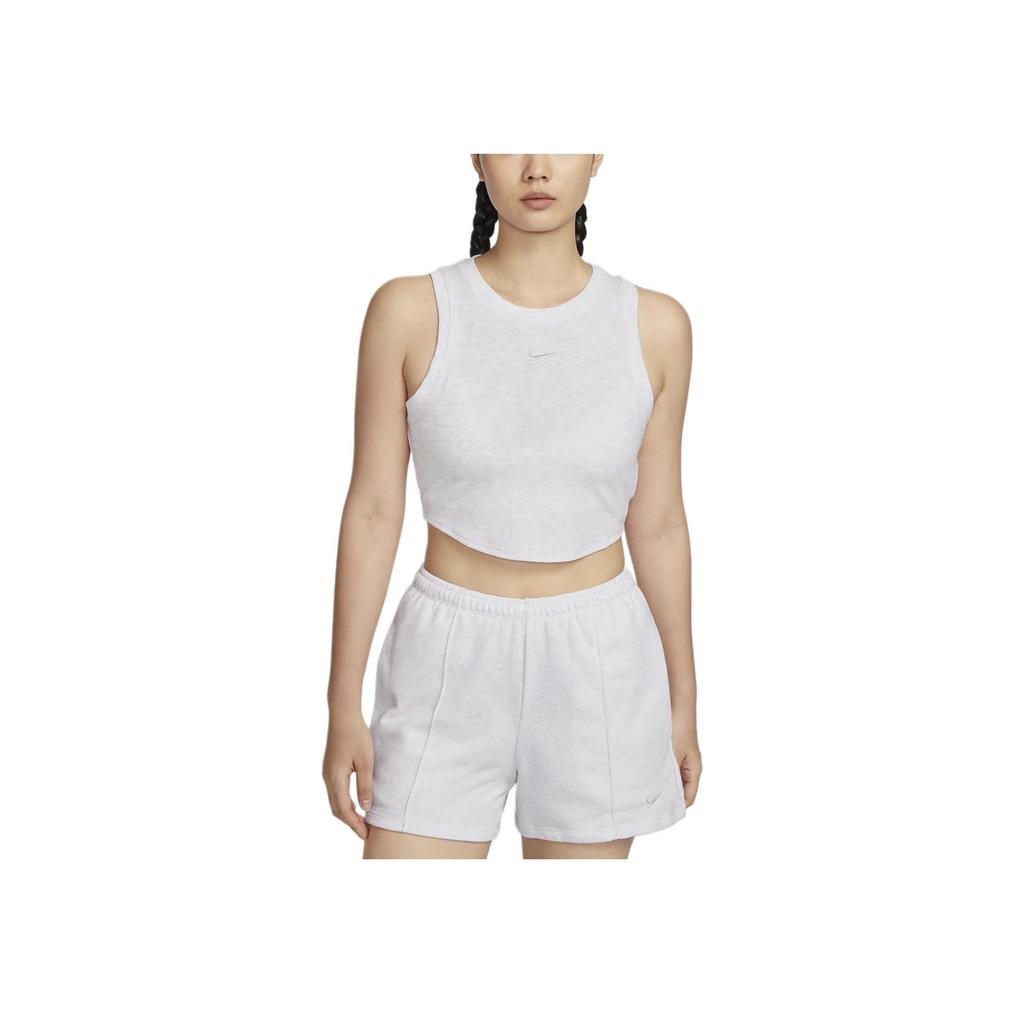 New Nike Sportswear Essentials Series Tank Tops Women's White FB8280-051