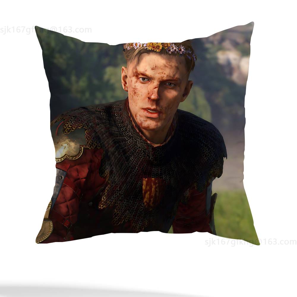K-Kingdom Come Deliverance kussensloop woonkamer bank kussenhoes slaapkamer kamer bed kussenhoes huisdecoratie 45x45cm
