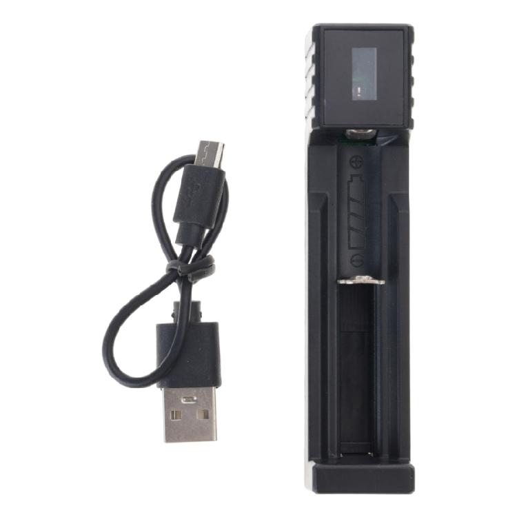 Electronic 18650 Battery Charging Adapter USB Charging Tool Single/Double Slot 3.7V Battery with LED Indicator for Rechargeable