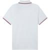 Moncler FW20 Logo Knit Striped Polo Shirt Men tops White G10918A7030084556001