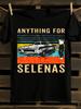 Selena Movie Anything for Selenas Vintage T-Shirt Mens Tshirt Womens Tshirts with Letters Print Short Sleeves T-Shirt Casual Street Tee Shirt Top