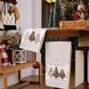 1pc/2pc/4pc/pack Christmas Scrub Sponge Creative Kitchen Dish Cloth Festive Cleaning Decor for Home & Table Kitchen Dish Towel Xmas Cleaning Supplies