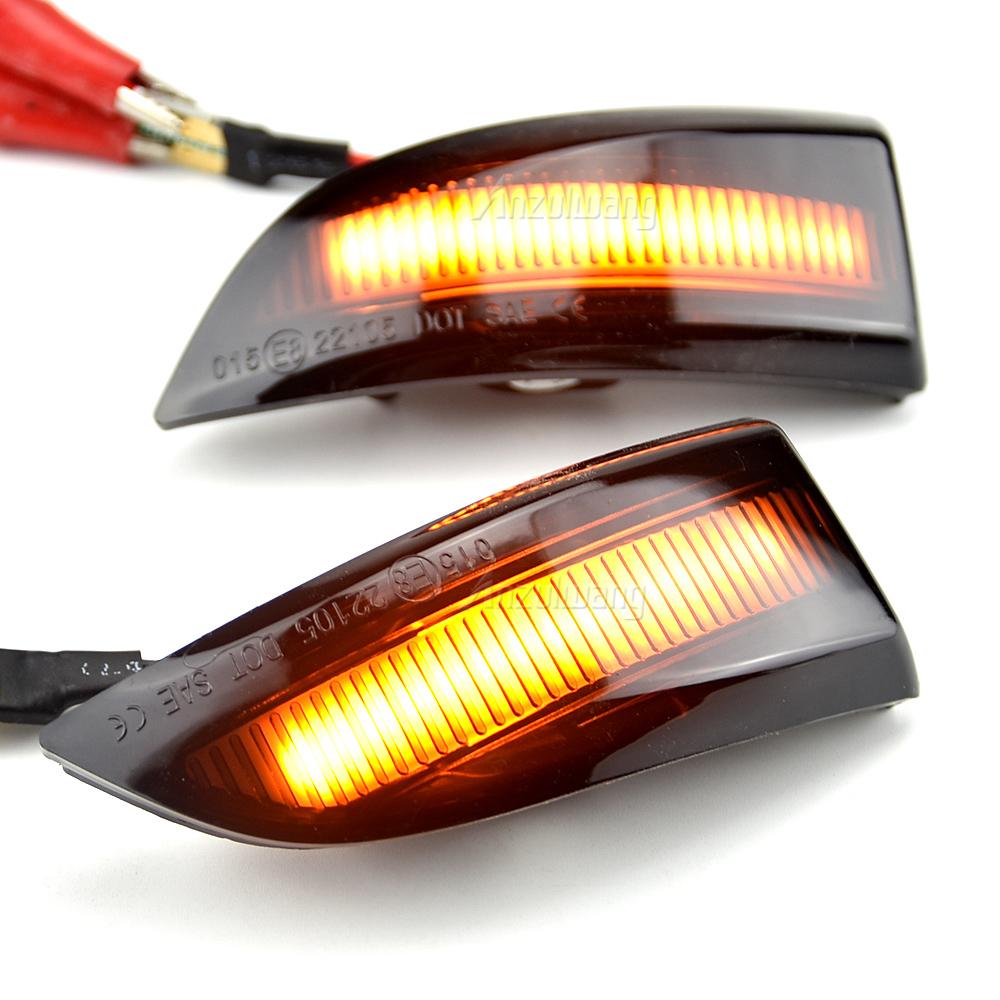 Dynamic Turn Signal Light For Renault Grand Scenic III Megane MK3 Fluence Latitude Samsung SM5 Rearview Mirror Indicator