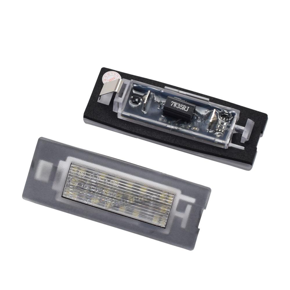 

2pcs License Plate Lights For Fiat Panda Mk3 Type 169 MK4 312 LED Number Plate Light Number Backlight Lamp 319 71734797 2PCS LED Light