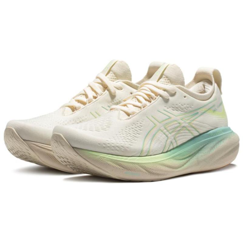 Asics GEL Nimbus 25 'Cream White Green' Women's Sneakers 1012B628-750