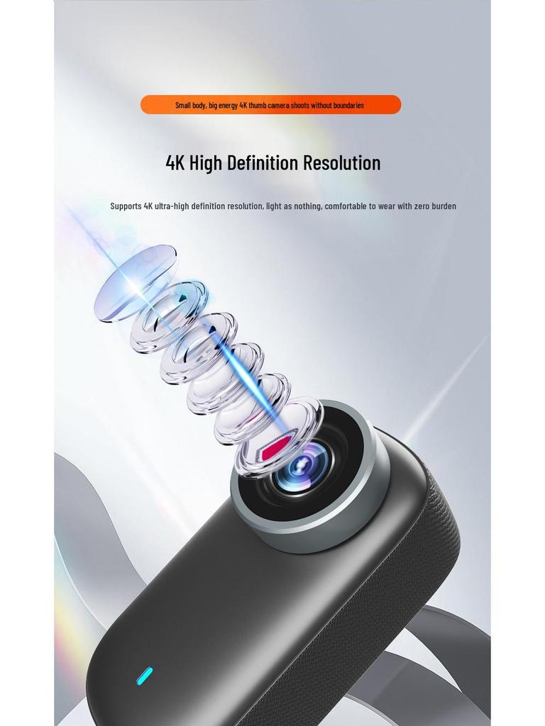 4K Ultra HD Waterproof Diving & Sports Camera Camcorder for Outdoor Adventures