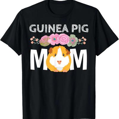 Meerschweinchen Mama Meerschweinchen Damen Mädchen Kleidung Muttertag T-Shirt