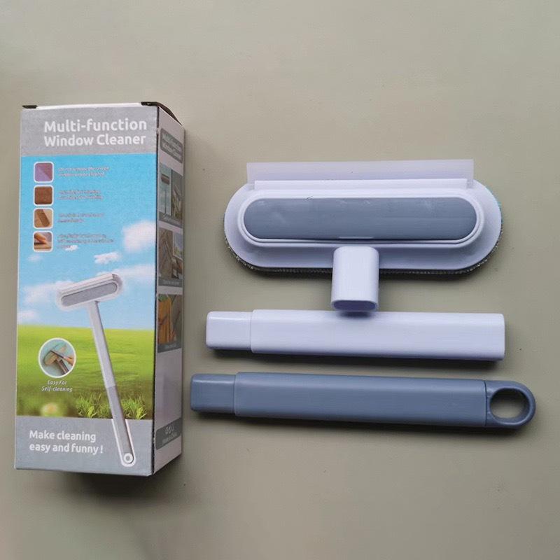 

3-in-1 Pet Hair Removal Tool: Dual-Use Wet/Dry Lint Roller & Multifunctional Cleaning Brush for Dogs and Cats Box Package