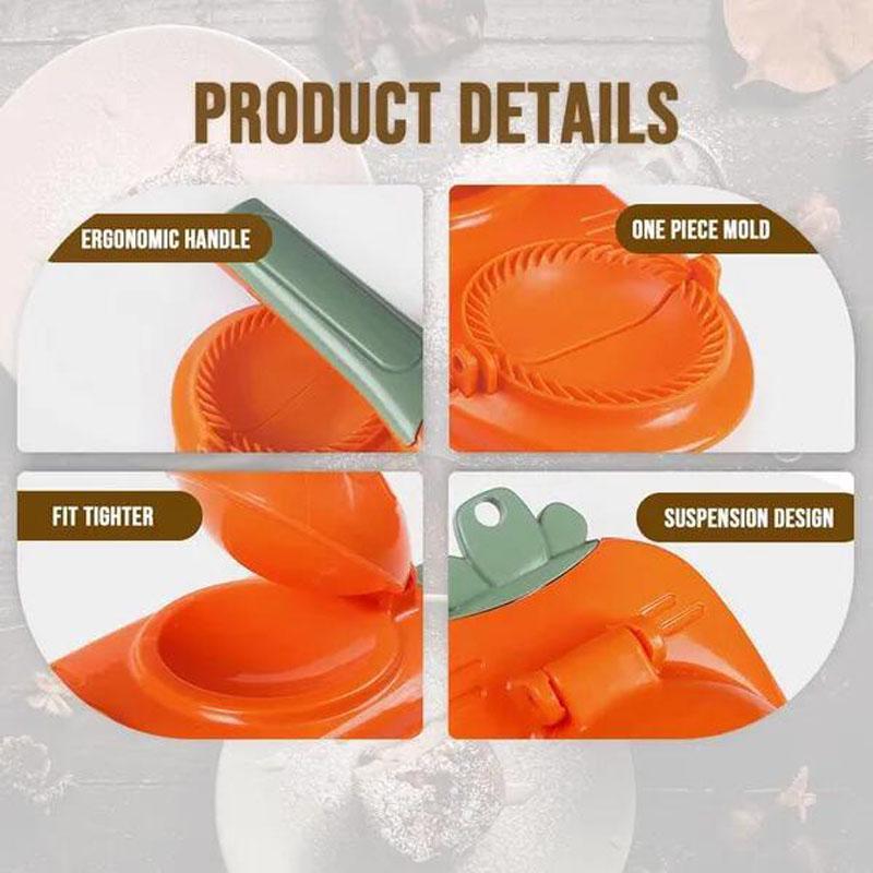 Molde Manual para Hacer Empanadillas, Herramienta de Cocina para Hacer Empanadillas, Artefacto Manual para Hornear Pastelería para Presionar Masa de Empanadilla, Molde Envoltorio, Prensa para Masa