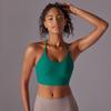 Naked Camisole Yoga Bra Beautiful Back Sports Vest Gathering Shaping Sports Bra Yoga Fitness Top For Women