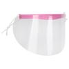 50Pcs Facial Eye Shield Disposable Transparent Facial Shield with Headband for Home Hair Salon
