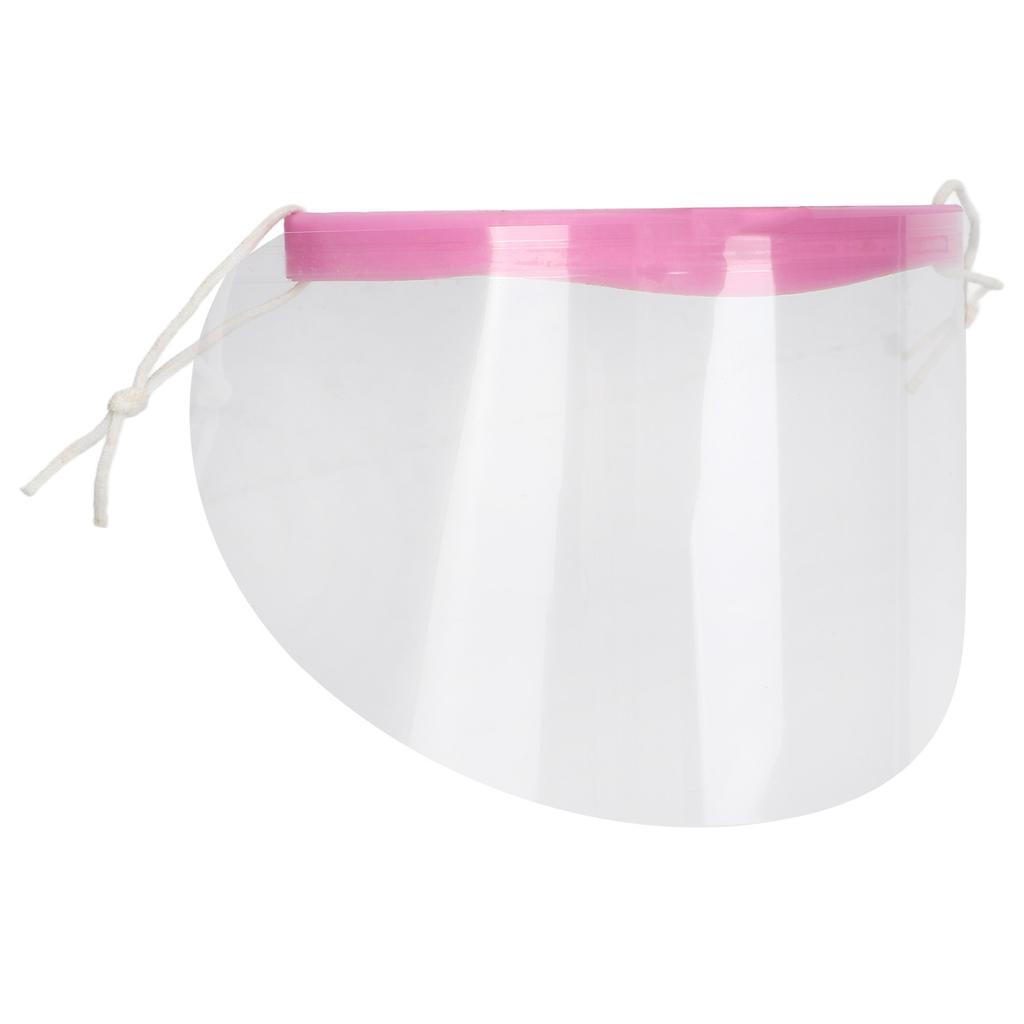 50Pcs Facial Eye Shield Disposable Transparent Facial Shield with Headband for Home Hair Salon