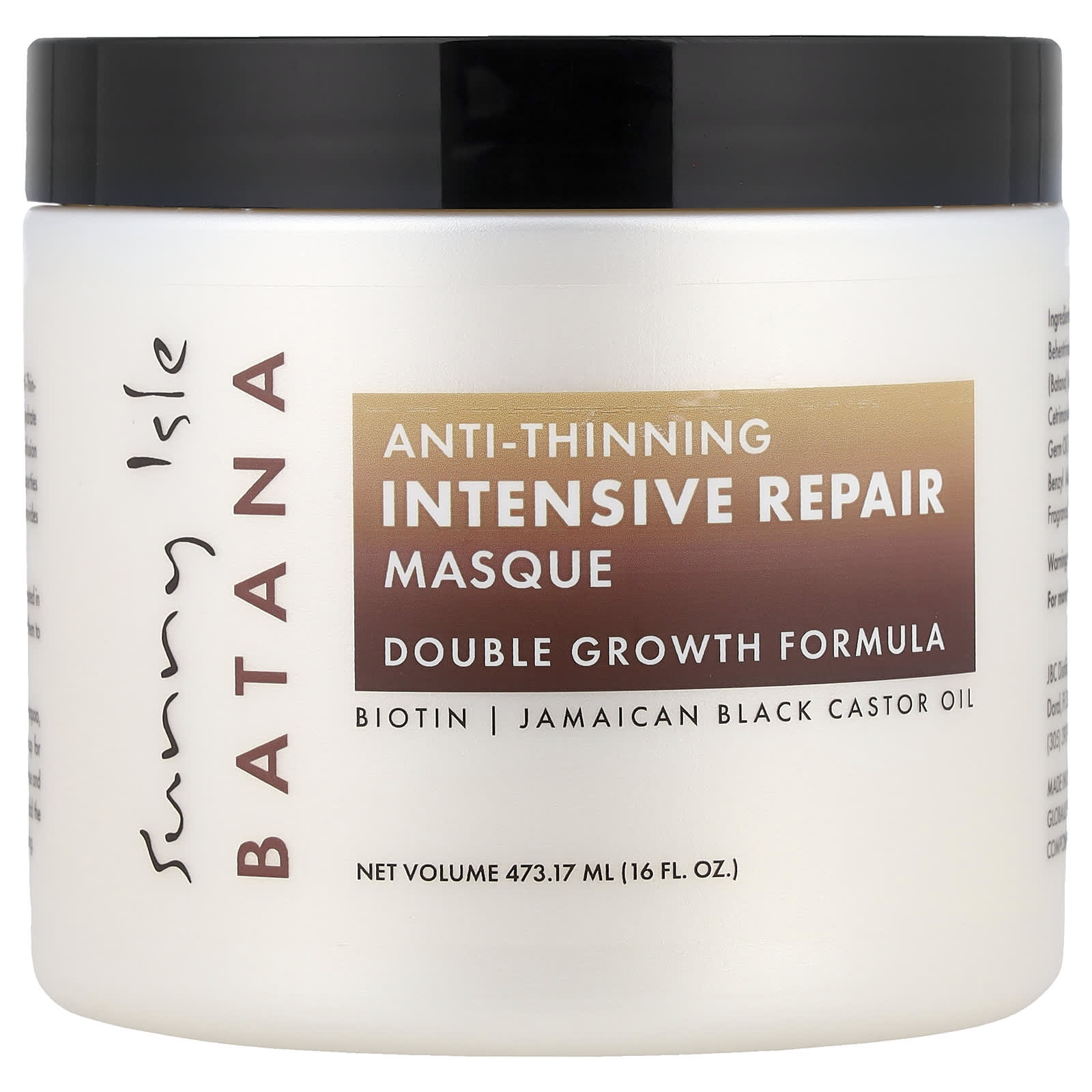 

Sunny Isle, Natana, Anti-Thinning Intensive Repair Mask, 473.17 ml (16 fl oz)
