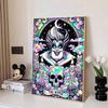 Disney 5D DIY Diamond Painting Lady Termani Dark Neon Tarot Style Illustration Full Round Diamond Mosaic Cartoon Dog Embroidery Art Painting HomeDecor