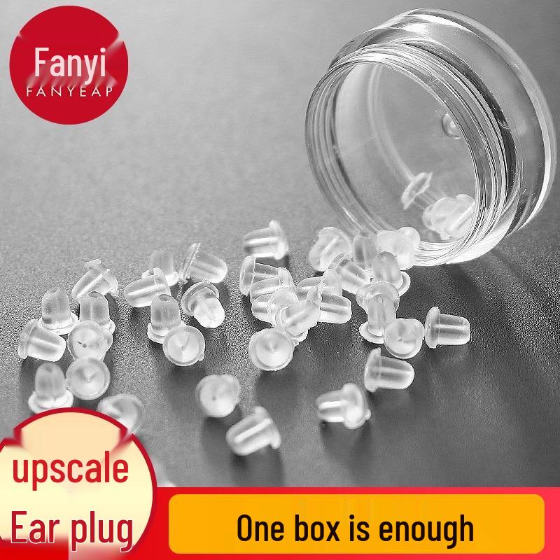 10 sztuk silikonowych zapięć do kolczyków zapobiegających wypadaniu – Darmowa wysyłka