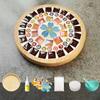 Handmade Diy Mosaic Cup Mat Bottom Bamboo Pad Early Education Free Creation Handicraft Toys