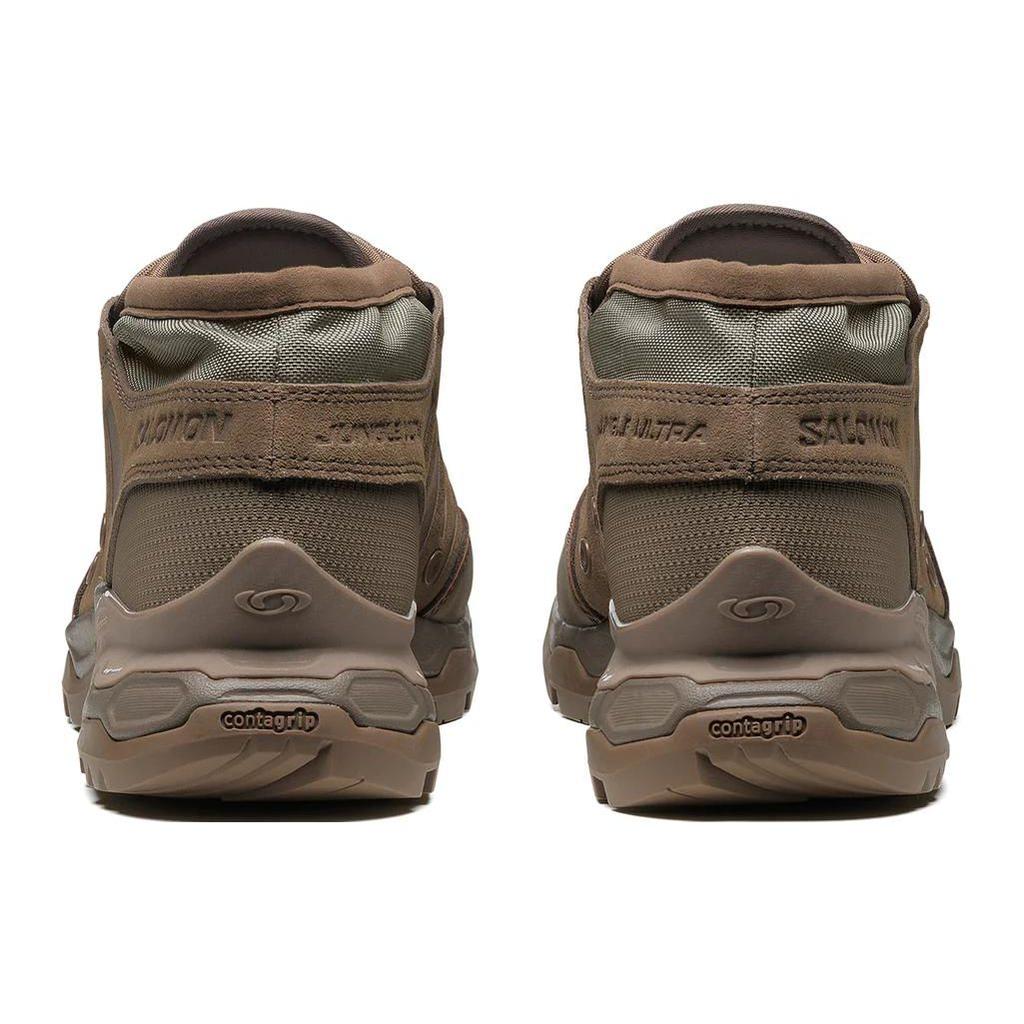 SALOMON Jungle Ultra Low Advanced Comfortable Shock Absorbing Durable Low Top Outdoor Functional Shoes Unisex Shoes Gray Brown 473047