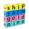 Children Puzzle Wood Spelling Word Toy Kids Letter Game Kindergarten Teaching Aids English Letter Word Learning Toy
