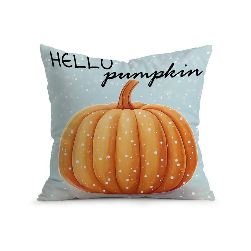 

Домашний декор Наволочки с цветочным и тыквенным узором Наволочка с узором Подходит для дивана Спальни Автомобиля Наволочка 16x16Inch