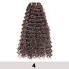 MISS WIG Syntetyczne długie kręcone włosy doczepiane do włosów Water Wave Extension Braiding Hair Ocean Wavy Hair For Women Wear