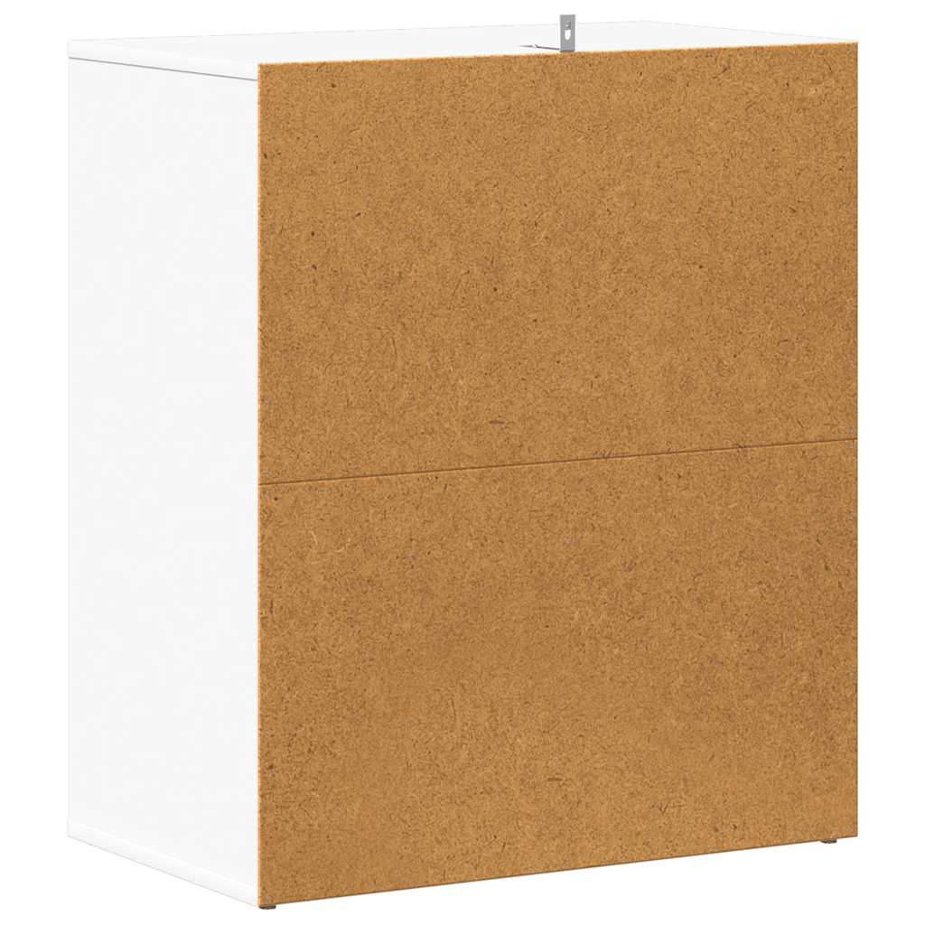 Vidaxl Szafka Na Buty, Biała, 60X35X70 Cm, Materiał Drewnopochodny