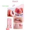 Set of lip balms with fruit flavor