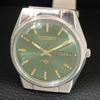 GENUINE VINTAGE CITIZEN AUTOMATIC 8200 JAPAN MENS GREEN DIAL WATCH a709330-1