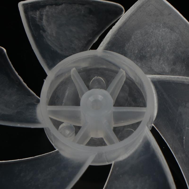 Transparent Mini Fan Blade 6 Blades Plastic Wind Wheel 2/4/10Pcs Replacement Accessories for Handheld Small Fan DIY