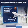 QIYUMOKE United Airlines Boeing 747 Airplane Diecast Finished Model with Plastic Desktop Display Creative Passenger Aircraft Decoration 1/400 Model,