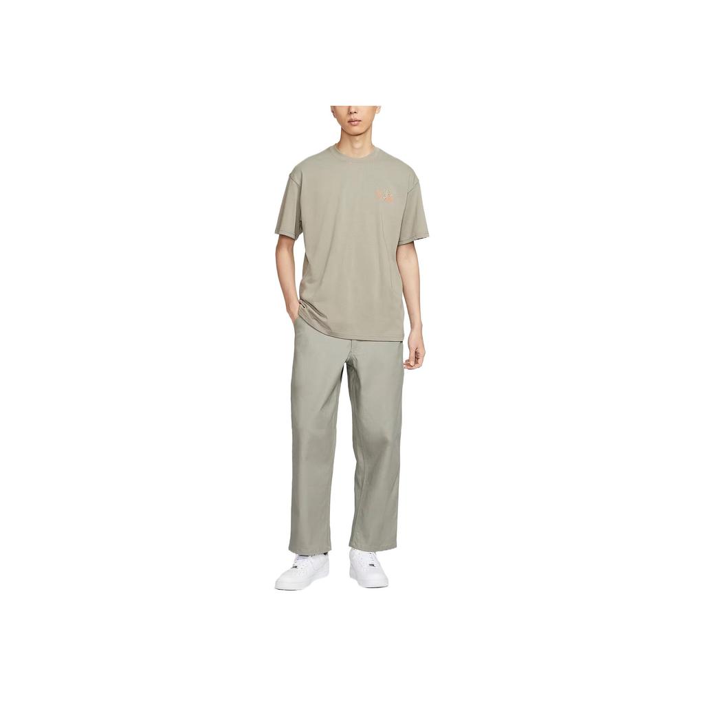 Nike Max90 Classic Fashion Simple Versatile Short Sleeve T-Shirt Men Tops Light-Army-Green HJ0615320