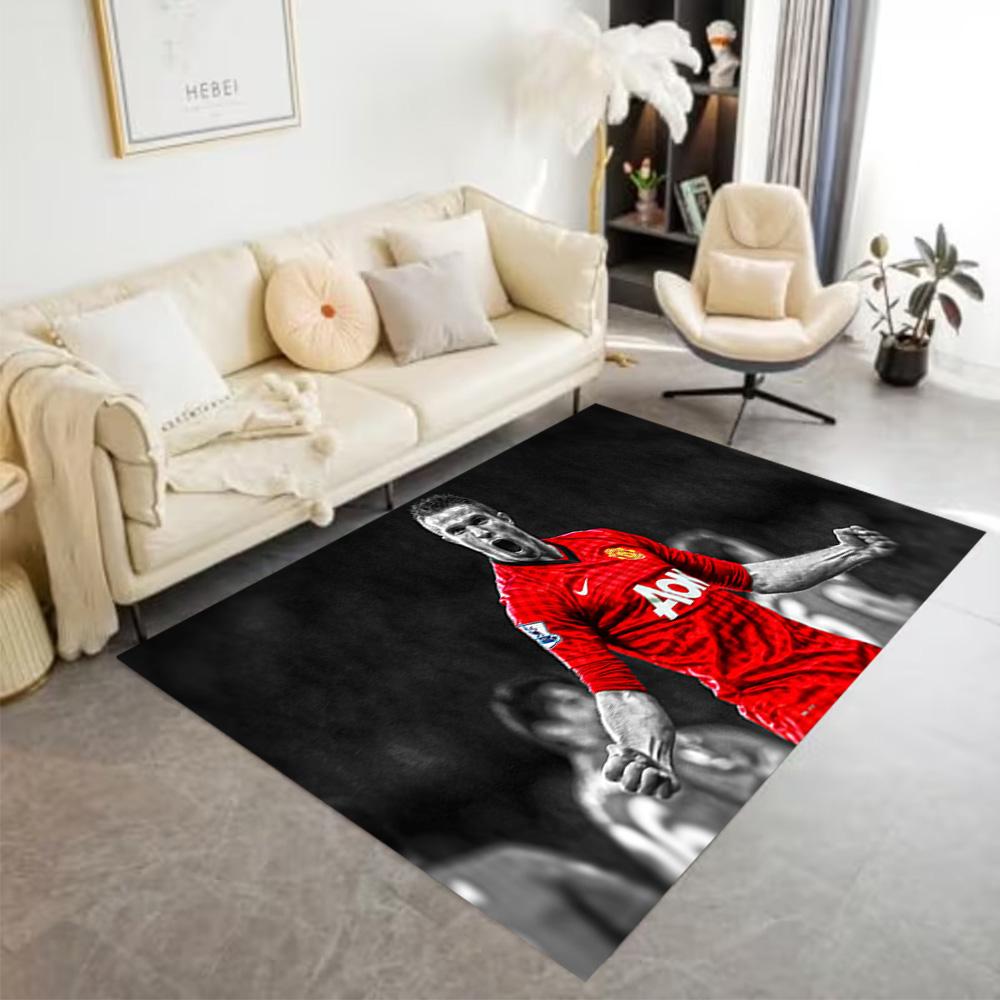 Manchester Celebration Area Rug Suitable for Dining Room Game Room Outdoor Entryway Anti-slip Rug Office home decor Birthday/Christmas Gift