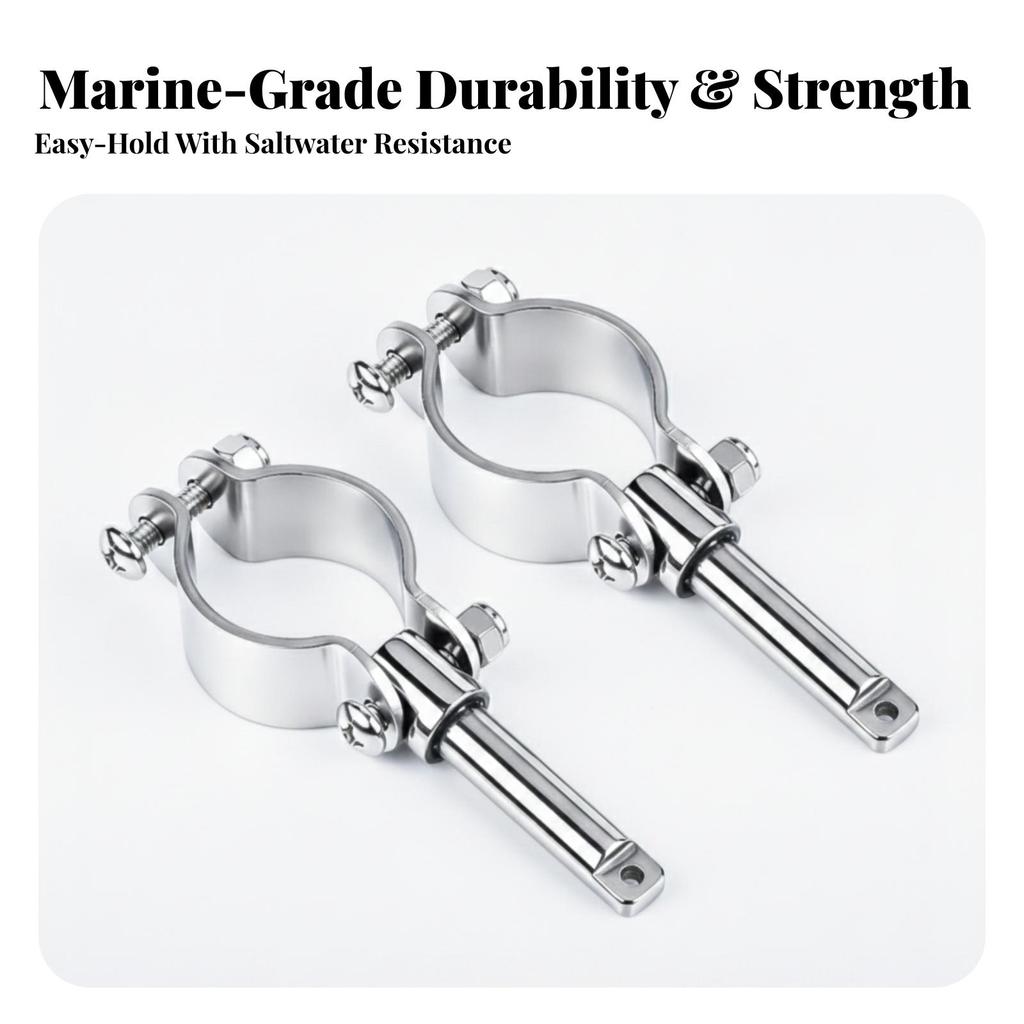 Paddle Holder with Clamp Collar Adjustable Sturdy for Kayakers