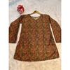 Indian Women Casual Wear Short Kurta Set Bollywood Designer Ethnic Top Kurta Set