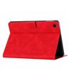 For Samsung Galaxy Tab A9 Case Couple Cat Imprinted Microfiber Leather Smart Tablet Cover