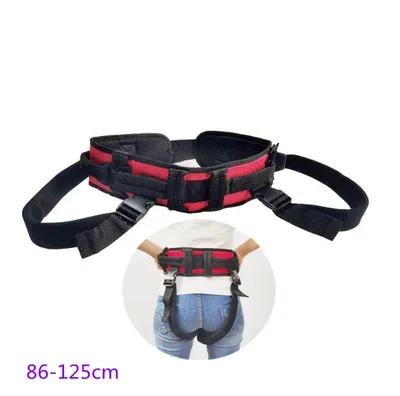 Transfer Gait Belt Standing Lifting Aid Buckle Transfer Belt with Leg Loops for Homecare Injured Seniors Walking Assist