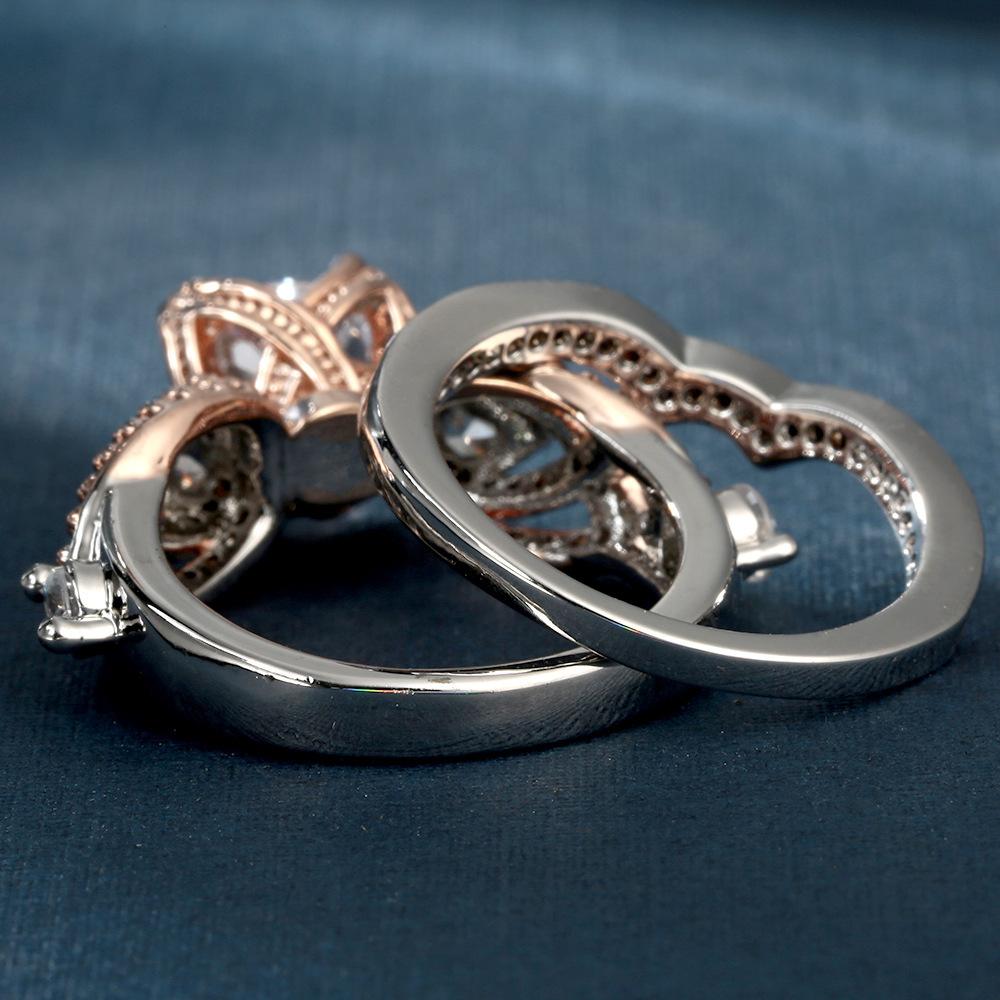 Elegant Zirconia Ring for Men and Women