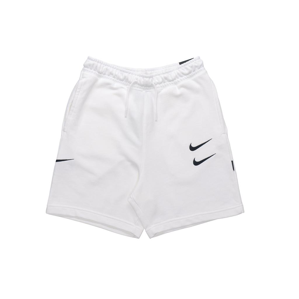 Nike Pánské ležérní šortky French Terry Swoosh Spodní díl Bílé CJ4882-100