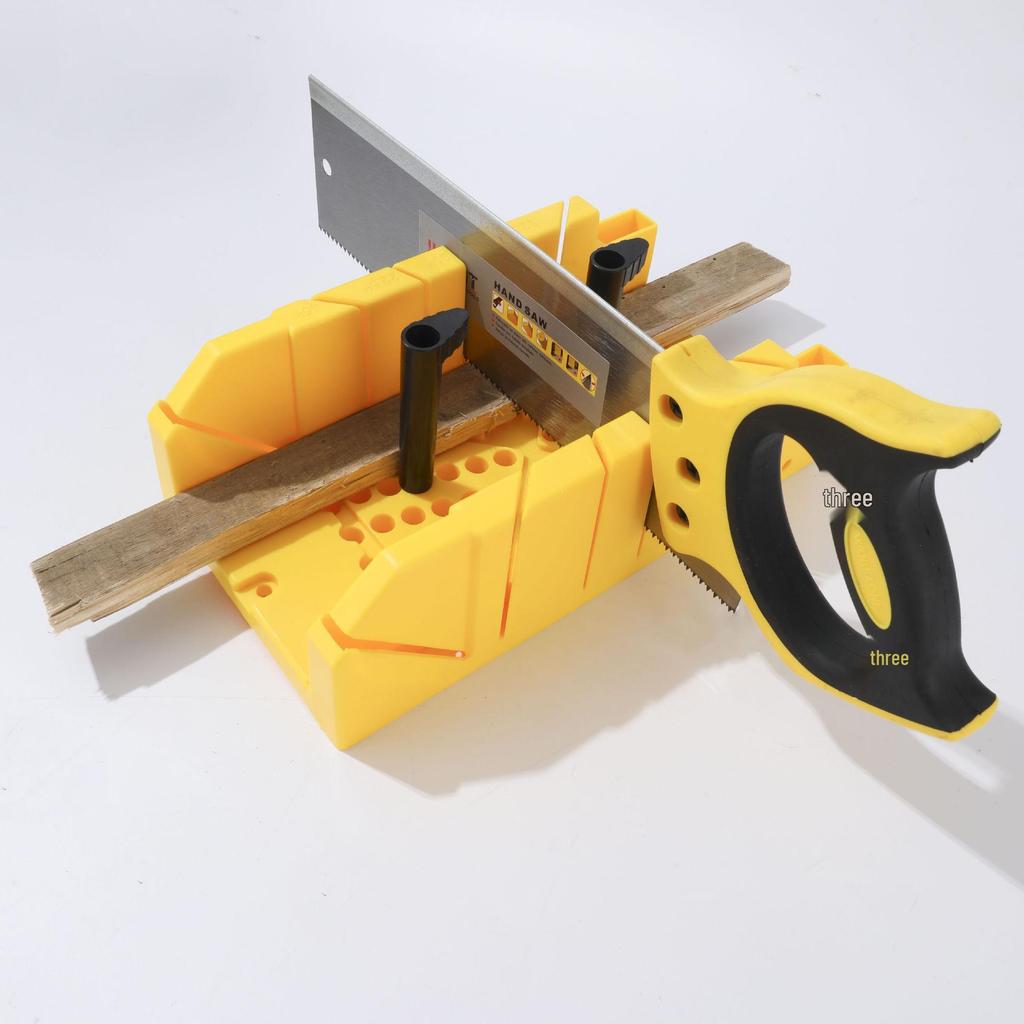 Multifunctional Miter Box & Angle Saw: 45°/90° Woodworking Plaster Skirting Cutting Tool