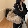 Borsa a tracolla da donna di grande capacità borsa a tracolla portatile