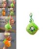 Creative Carrot Strawberry Bamboo Cat Plush Doll Pendant Keychain For Kids And Collectors
