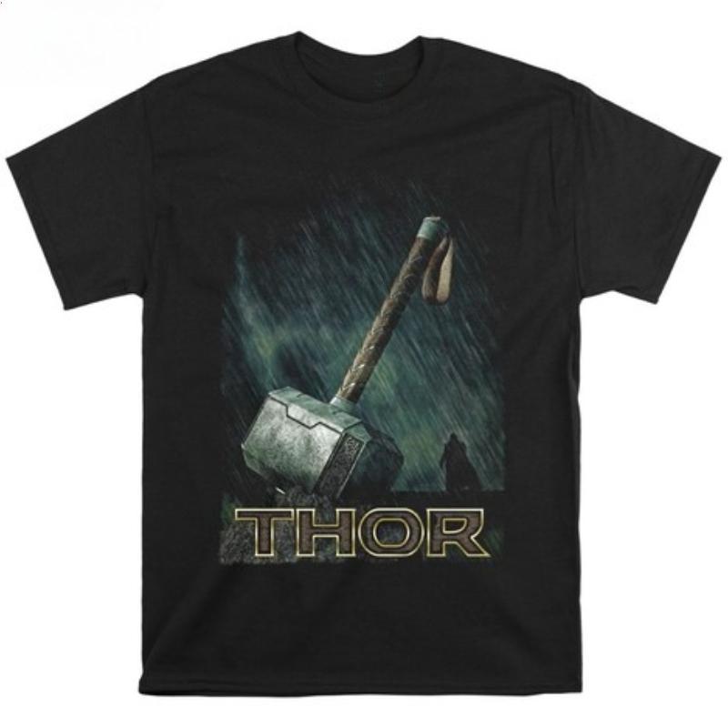 Marvel Thor Comics Universe Comics Printed Unisexs and Womens Short Sleeve Loose Plus Size Casual TShirts S