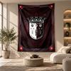 Decorative Tapestry,Braga FC Printed Wall Art, Lightweight Wall Hanging For Bedroom Background