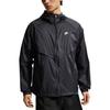 Nike WINDRUNNER Jackets Men's Black/White Hooded Non Detachable Modera
