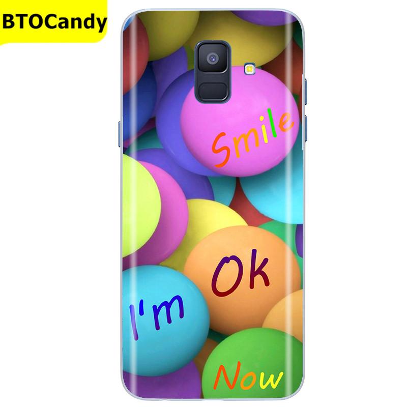 For Samsung Galaxy A6 2018 Silicone Case SIM SM A600 A600F Phone Case For Samsung A6 plus 2018 A605 A605F A6+ A 6 Tpu Case Coque
