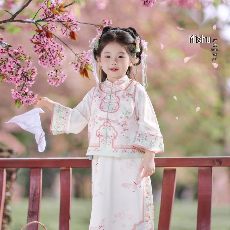 Девичье платье в стиле Ханьфу династии Цин 120